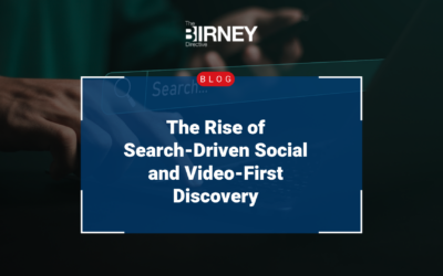 The Rise of Search-Driven Social and Video-First Discovery